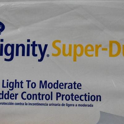 Dignity Super-Duty Bladder Control Protection, 2 Packages, 50 Pads Total - New