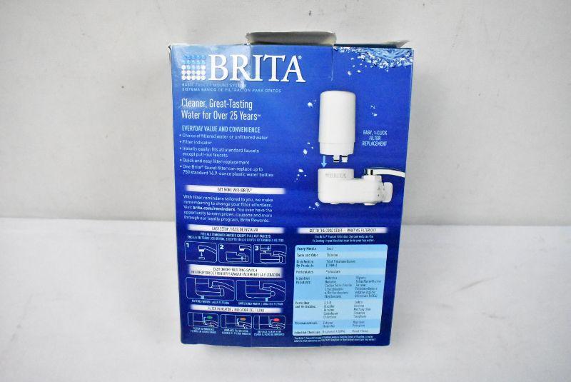 Brita Basic Faucet Mount System New, Open Box