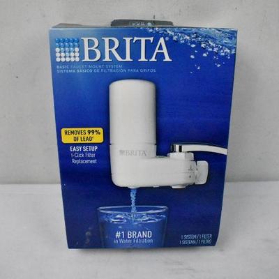 Brita Basic Faucet Mount System - New, Open Box