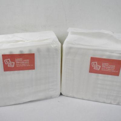 2x The Bottom Half Group: Large/Extra Large Adult Diapers Item #BH97415 - New