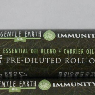 5 Bottles of Immunity Essential Oil Blend Pre-Diluted Roll-On, 10 Mls Each - New