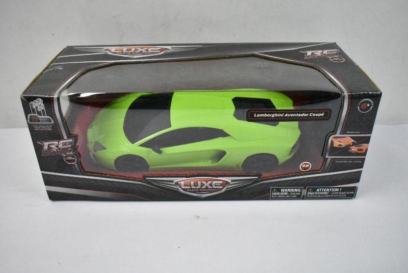 Luxe Radio Control Car, Green Lamborghini - New, Open Box | EstateSales.org