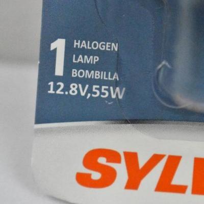 Sylvania Halogen Lamp, Basic Headlight #H7, 12.8V, 55W - New