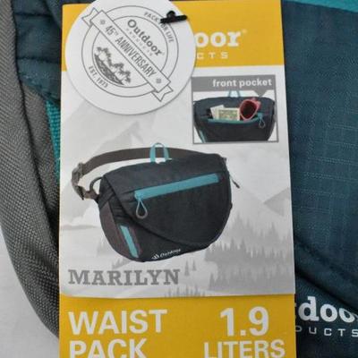 4 Piece Outdoors Lot: Magic Mesh, Waist Pack, Small Hammer, and String - New