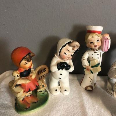 Lot# 16 Lot of Ceramic Figurines Made in Japan