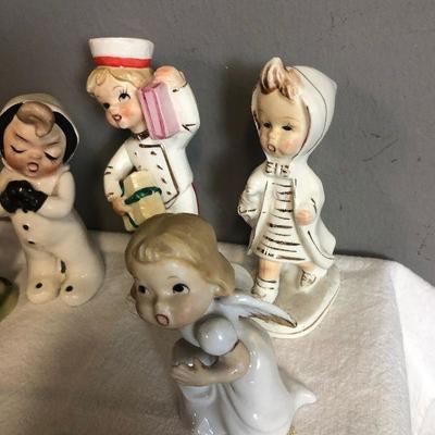 Lot# 16 Lot of Ceramic Figurines Made in Japan