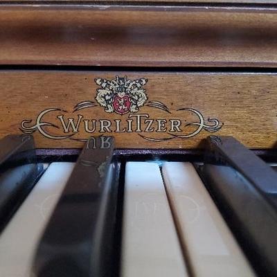 Lot 5 - Wurlitzer Console Piano and Bench