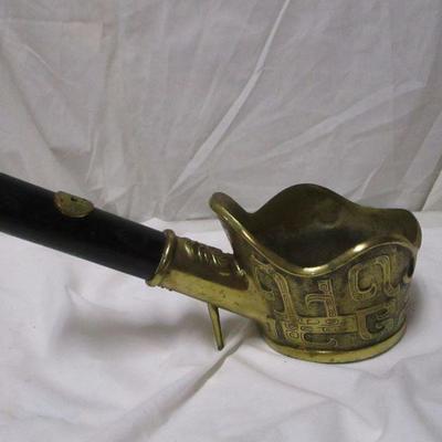 Lot 10 - Asian Style Vessel With Handle