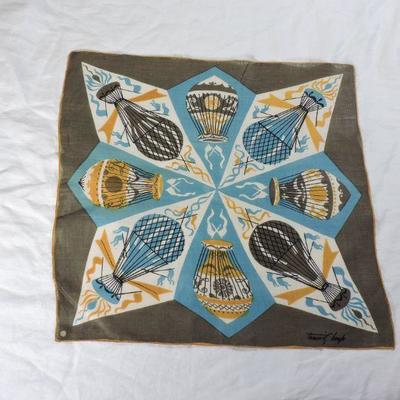 Lot 23 Vintage Tammis Keefe Linen Handkerchief