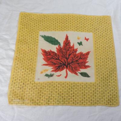 Lot 27 Vintage Tammis Keefe Linen Handkerchief