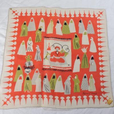 Lot 30 Vintage Tammis Keefe Linen Handkerchief NWT