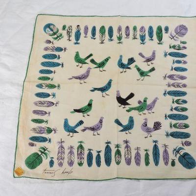 Lot 54 Vintage Tammis Keefe Linen Handkerchief NWT