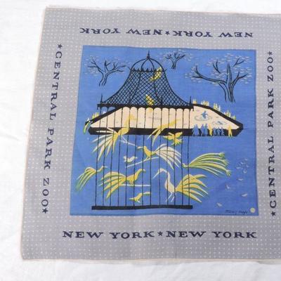 Lot 60 Vintage Tammis Keefe Linen Handkerchief