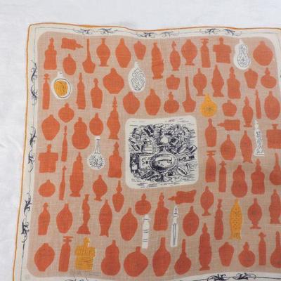 Lot 62 Vintage Tammis Keefe Linen Handkerchief