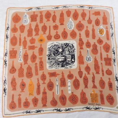 Lot 62 Vintage Tammis Keefe Linen Handkerchief