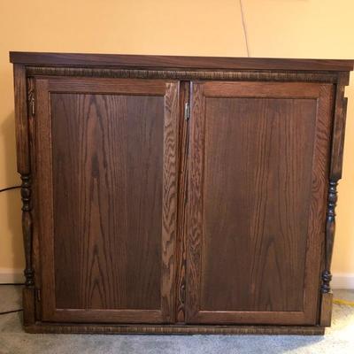 Lot 9 - Wood Cabinet