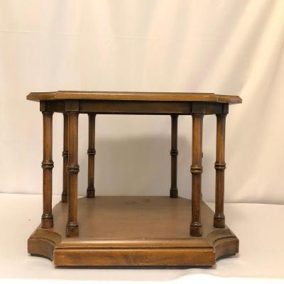 Lot 10 - Pair Spindle End Tables
