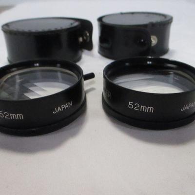 Lot 27 - Spiratone Repeater Circular Camera Filter With Case