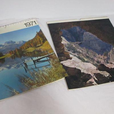 Lot 46 - Variety Of Vintage Calendars -  Geigy Pharmaceuticals