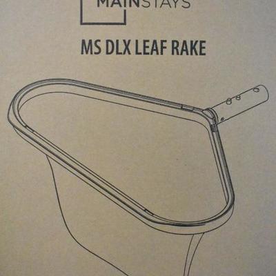 Mainstays Deluxe Leaf Rake for Pools - New