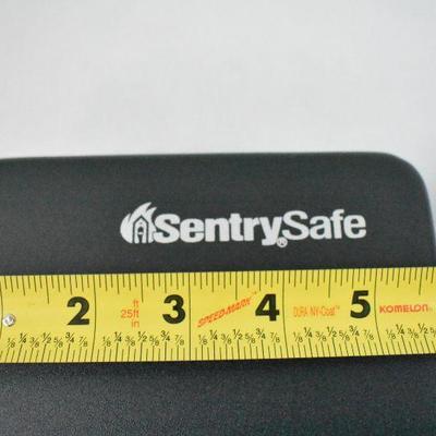 SentrySafe CB-12 Cash Box With Money Tray, .21 Cubic Feet - New, No Packaging