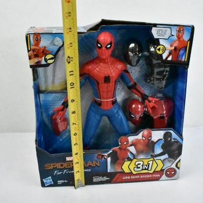 Marvel Spider-Man Far From Home, 3-in-1 Web Gear Spider-Man - New
