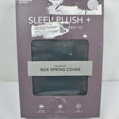 Sleep Plush, Sleep Sense Box Spring Cover for Twin - New