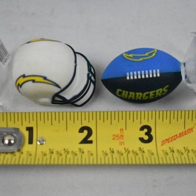NFL Chargers 10 Suction Phone Stands - New