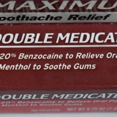 6-Pack Orajel Maximum Toothache Relief (0.25oz Each) Expires 06/2020 - New