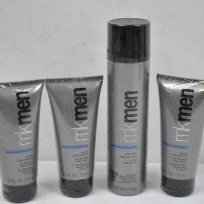 4 Piece Mary Kay MK Men Shave Foam & 3 Cooling After-Shave Gels Sealed - New