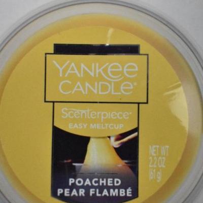 4x Yankee Candle Scenterpiece Easy Melt Cups 