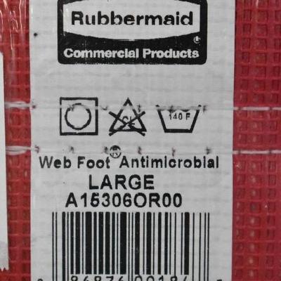 Rubbermaid Web Foot Antimicrobial String Mop, Large, A15306OR00, 28oz - New