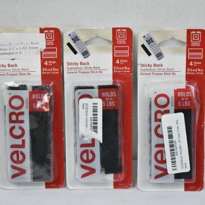 Velcro Brand Sticky Back Strips 3.5