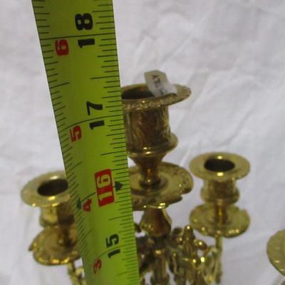 Lot 63 - Brass Candle Holder - Made In Italy