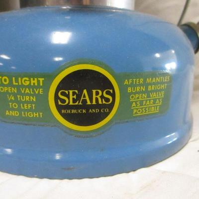 Lot 65 - Sears Lantern - Pyrex Glass 