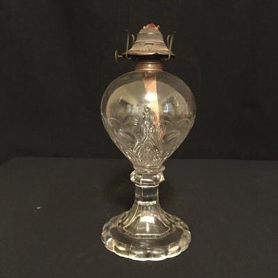 Lot 18 - Globes & Oil Lamps