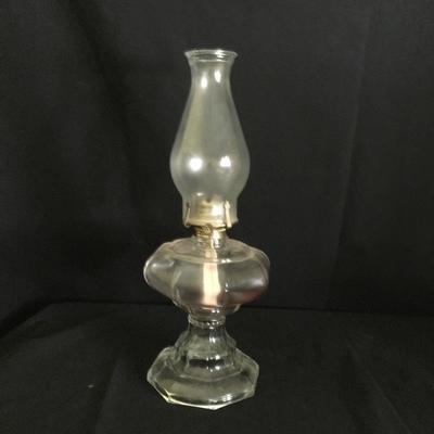 Lot 18 - Globes & Oil Lamps