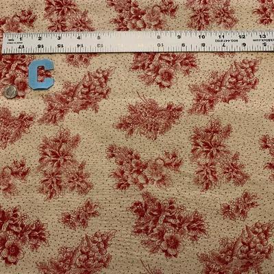Two (2) Yards Seasons Greetings Fabri-Quilt #636 Christmas Fabric 