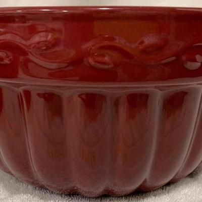 Set Two (2) Celebrating Home Mixing Bowls (Small 8" Diameter x 4" Tall Large 10" Diameter x 4-1/4" Tall