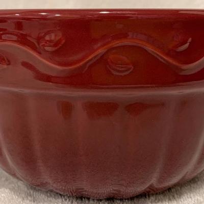 Set Two (2) Celebrating Home Mixing Bowls (Small 8" Diameter x 4" Tall Large 10" Diameter x 4-1/4" Tall