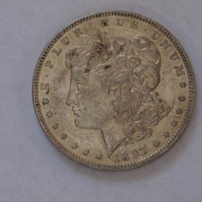 Morgan Silver Dollar 1897 O  