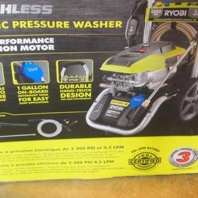 2300 PSI Ryobi Pressure washer like new condition 