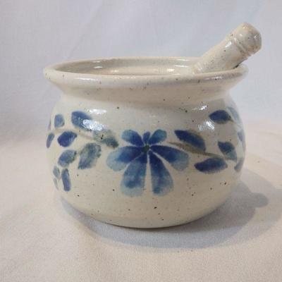 Pottery Jam Bowl with Spoon