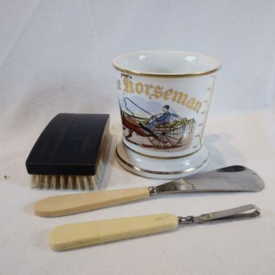 Antique Shaving Mug and More