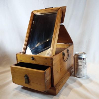 Antique Grooming Travel Box