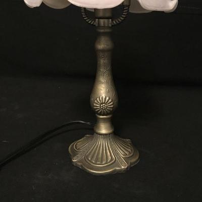 Lot 35 - Framed Art & Lamp