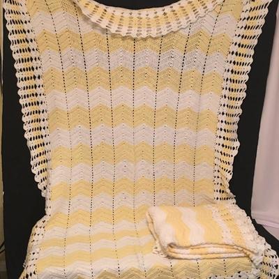 Lot 38 - Crochet Twin Coverlets & More