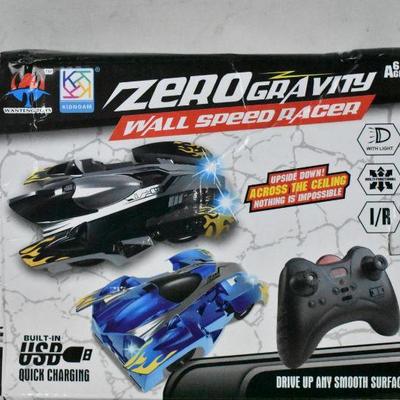 Zero Gravity Wall Speed Racer Toy - Tested, Works
