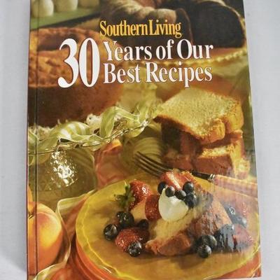 4 Hardcover Cookbooks: Ultimate Southern Living -to- 30 Years