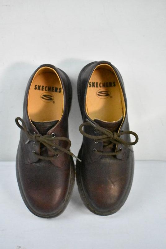skechers leather shoes